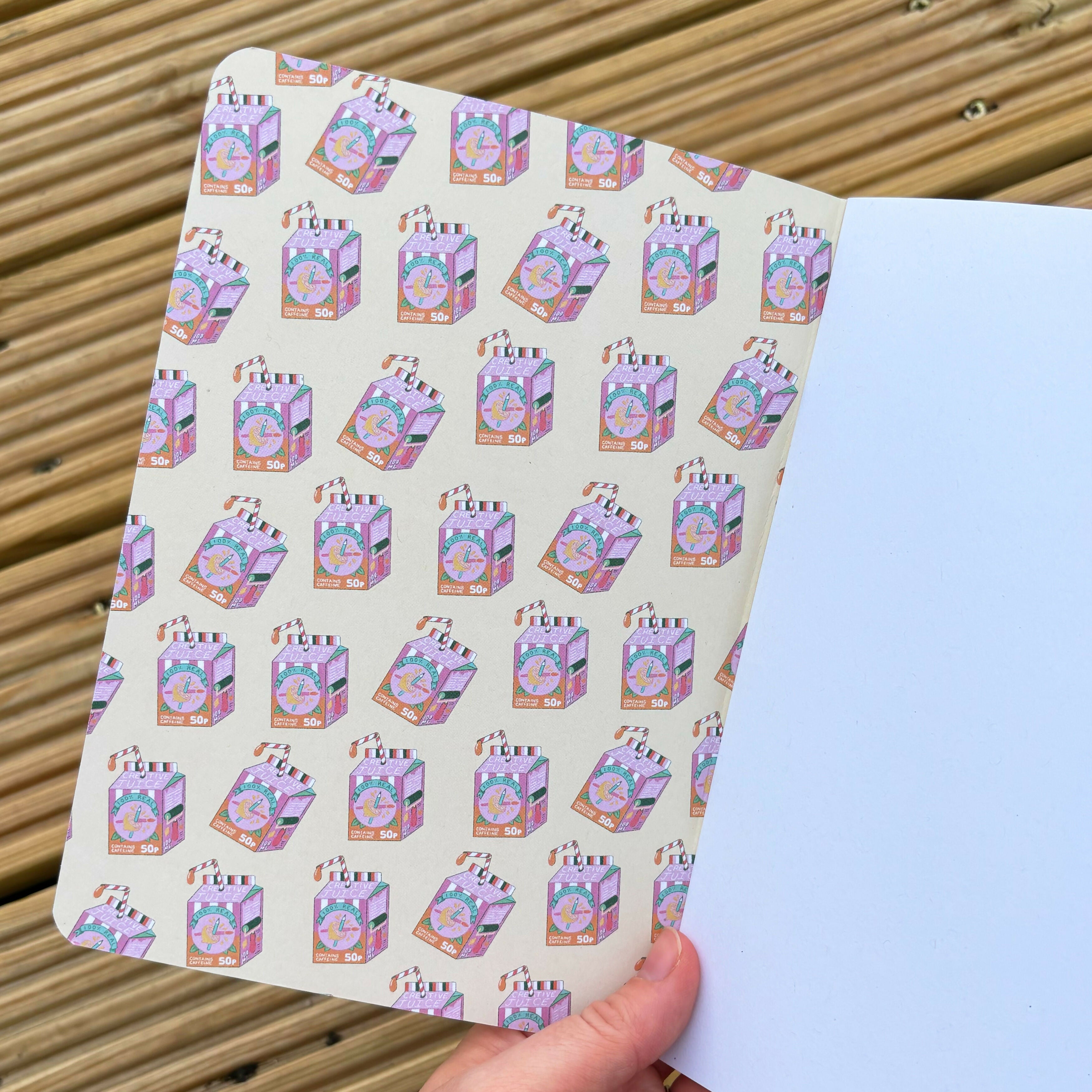 Creative juice A5 sketchbook - Plain journal