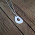 Handmade Asymmetrical Silver Necklace
