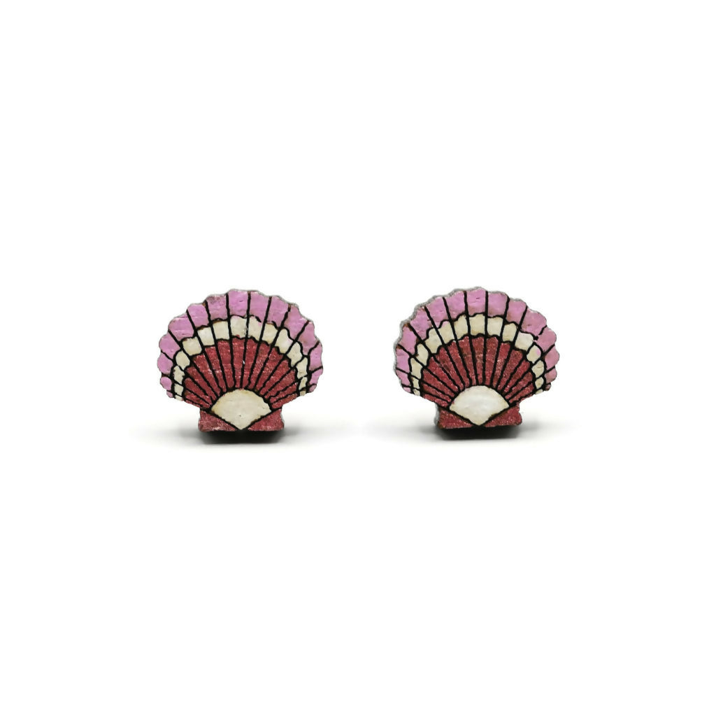 Scallop Shell Earrings