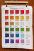 Colours of Leeds Tea Towel
