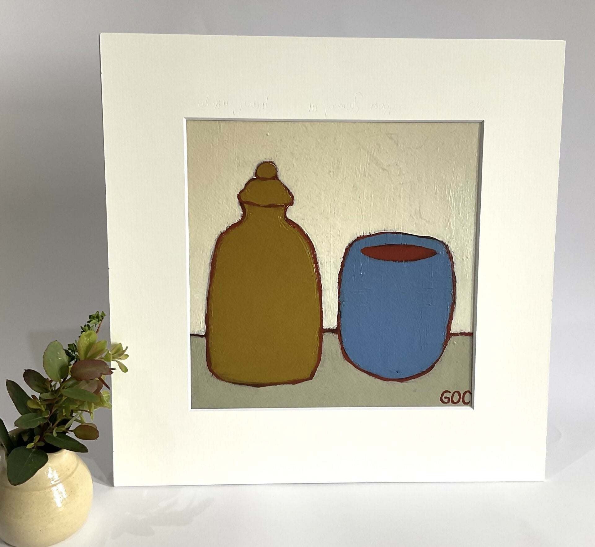 COLOURFUL KITCHEN POT GICLEE PRINTS.