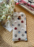 Strawberry Print Glasses Case