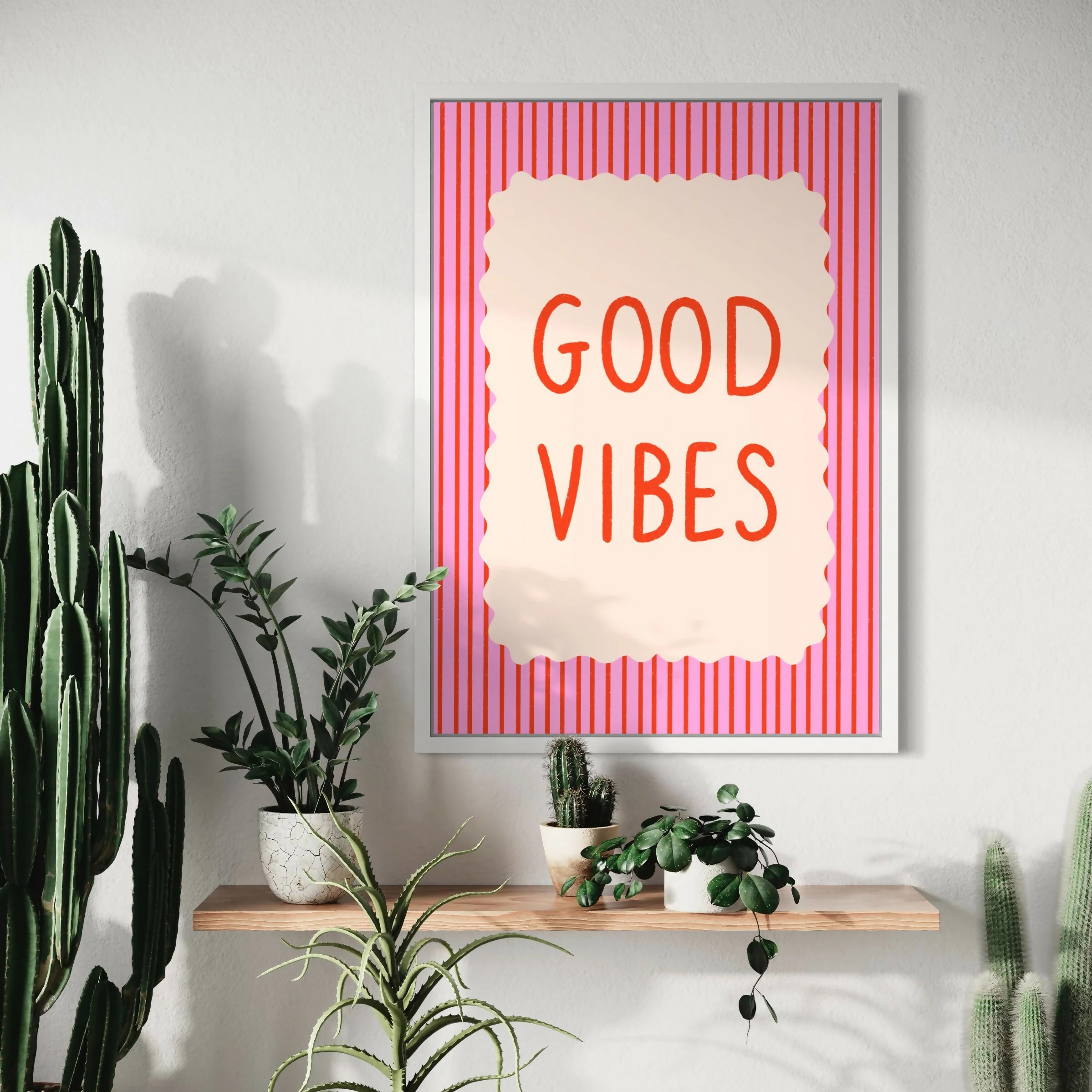 Good vibes print