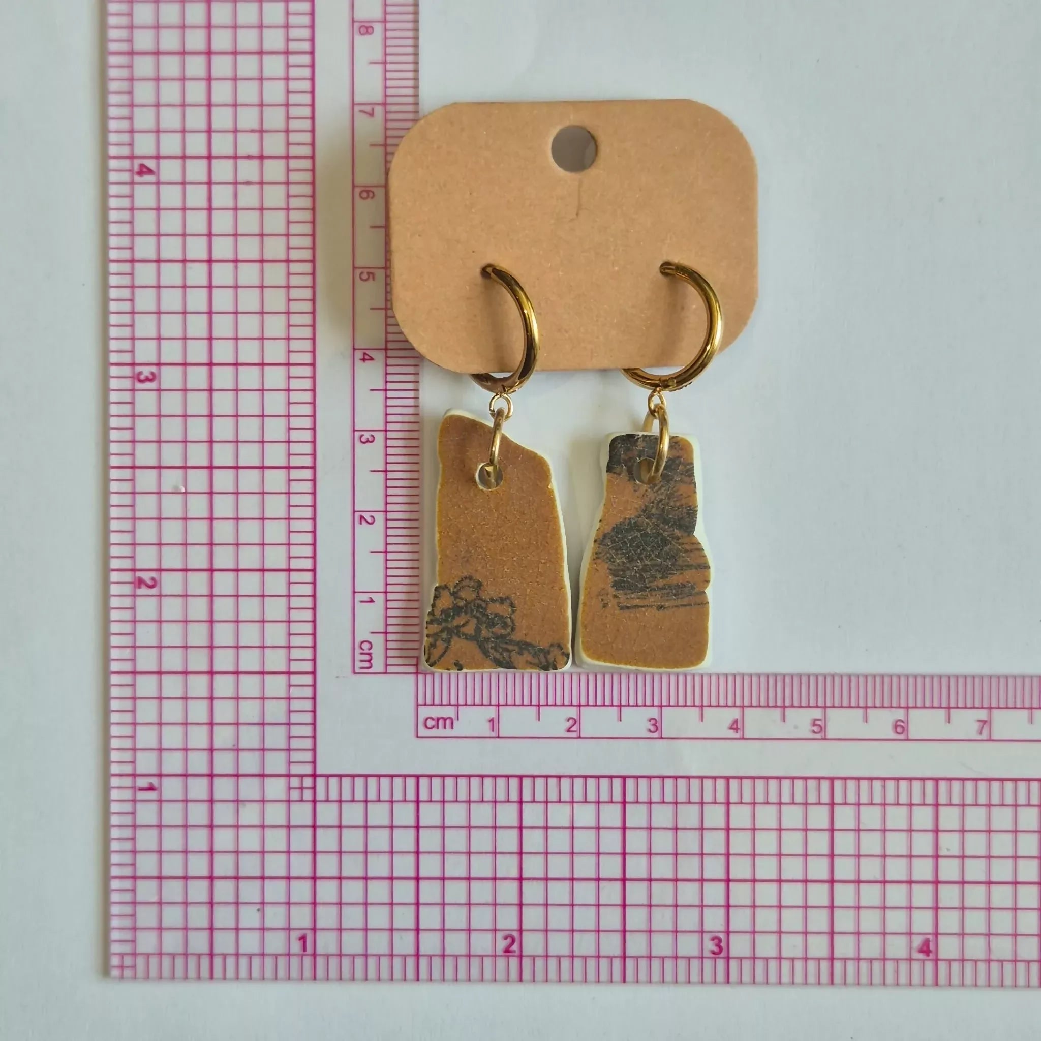 Recycled Ceramic Earring