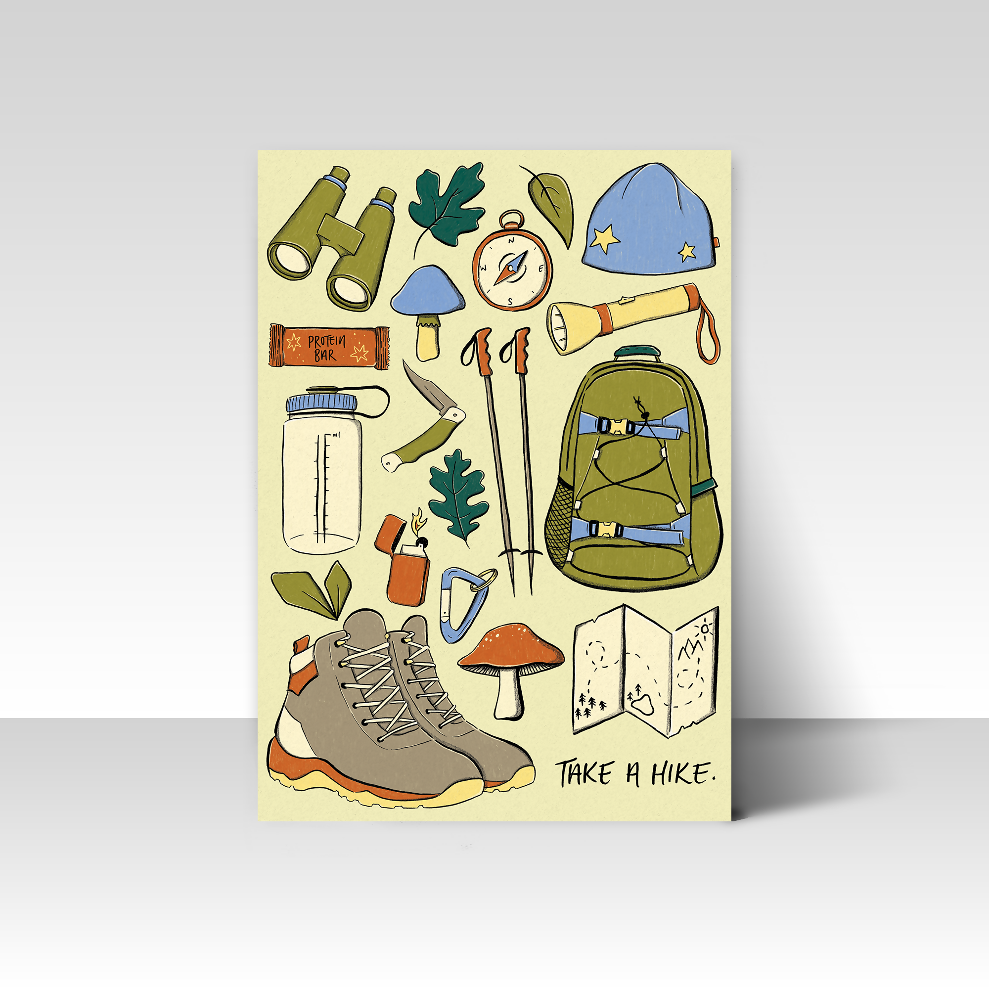 Take A Hike Print