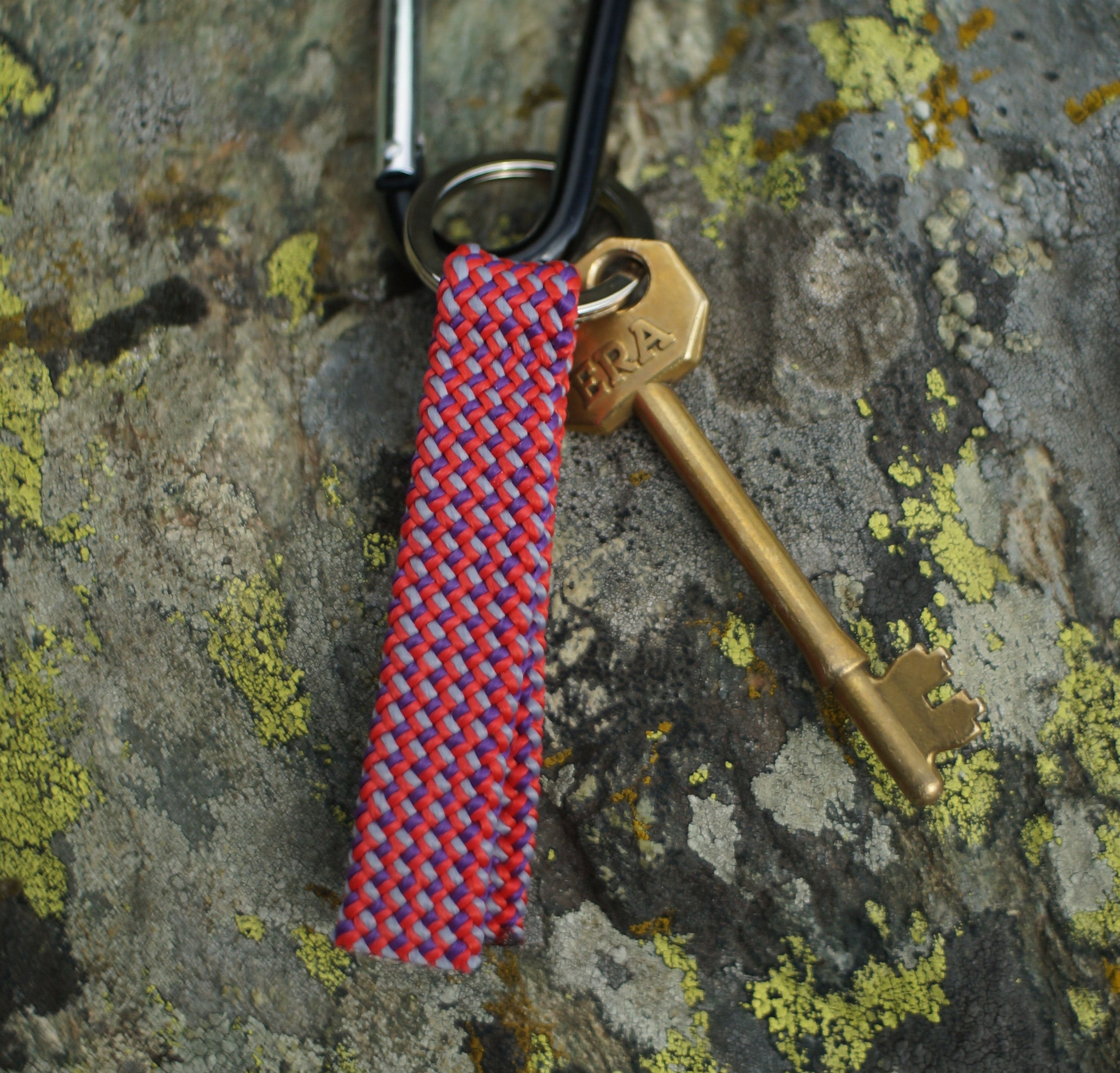 Recycled Climbing Rope Keyring