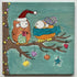Cosy Winter Birds Original Artwork