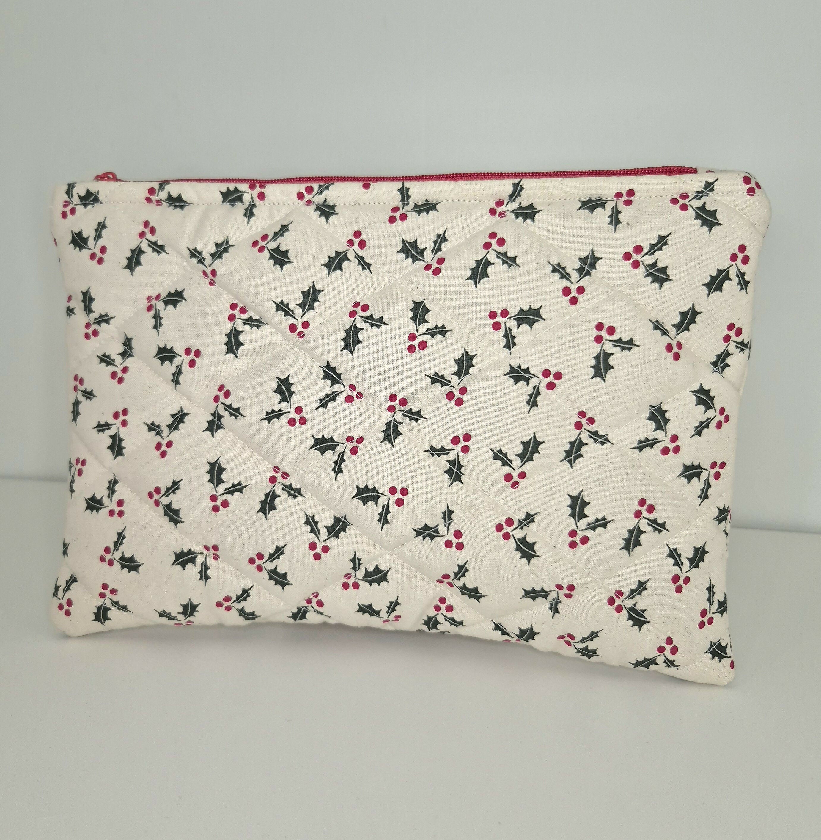 Quilted Christmas Purse Pouch