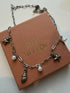 Seashell & Pearl Charm Necklace - Silver