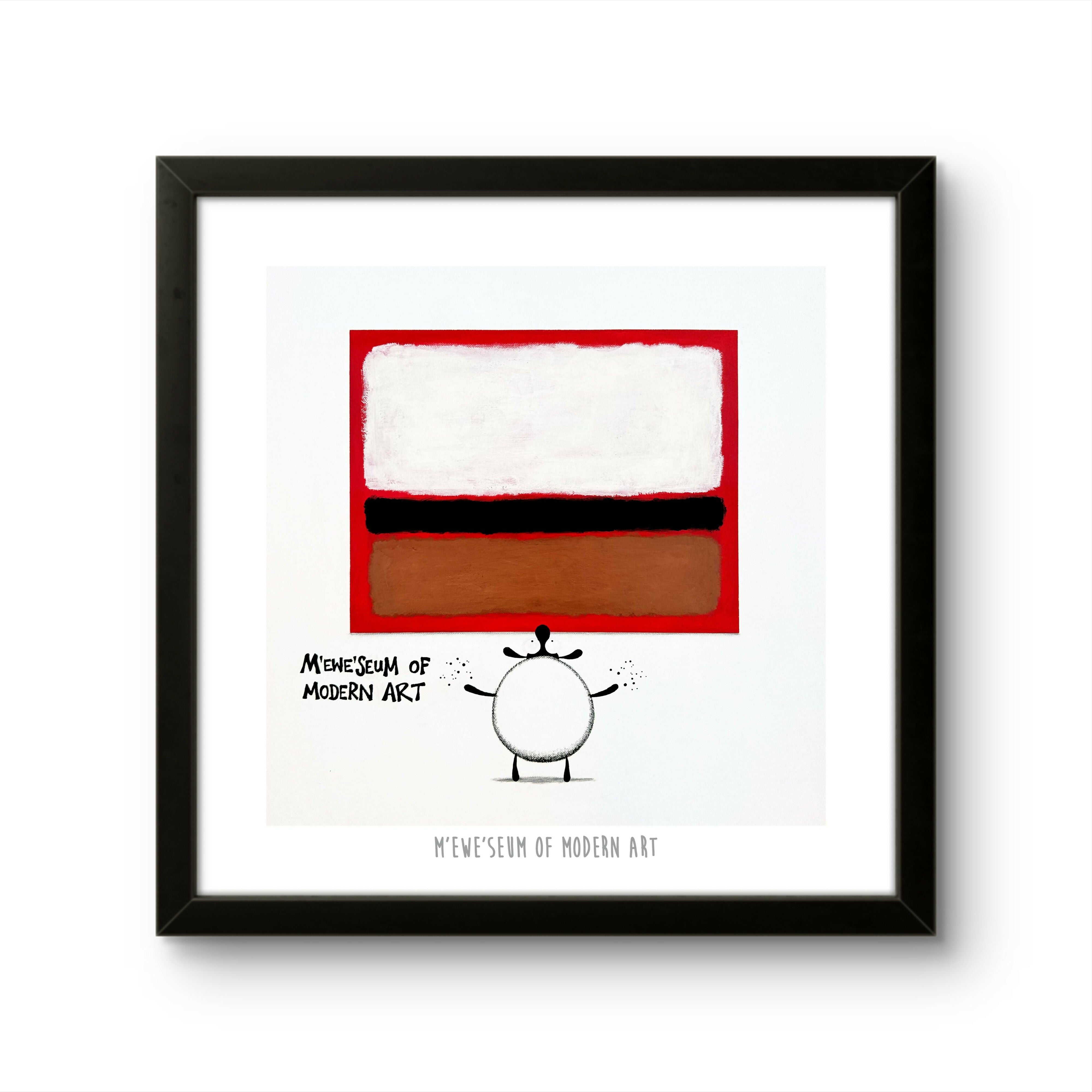 M’ewe’seum Of Modern Art - 10” Print