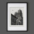 Beverley Minster Peregrines - Linocut Print