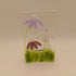 Fused Glass Flower Tealight Holder
