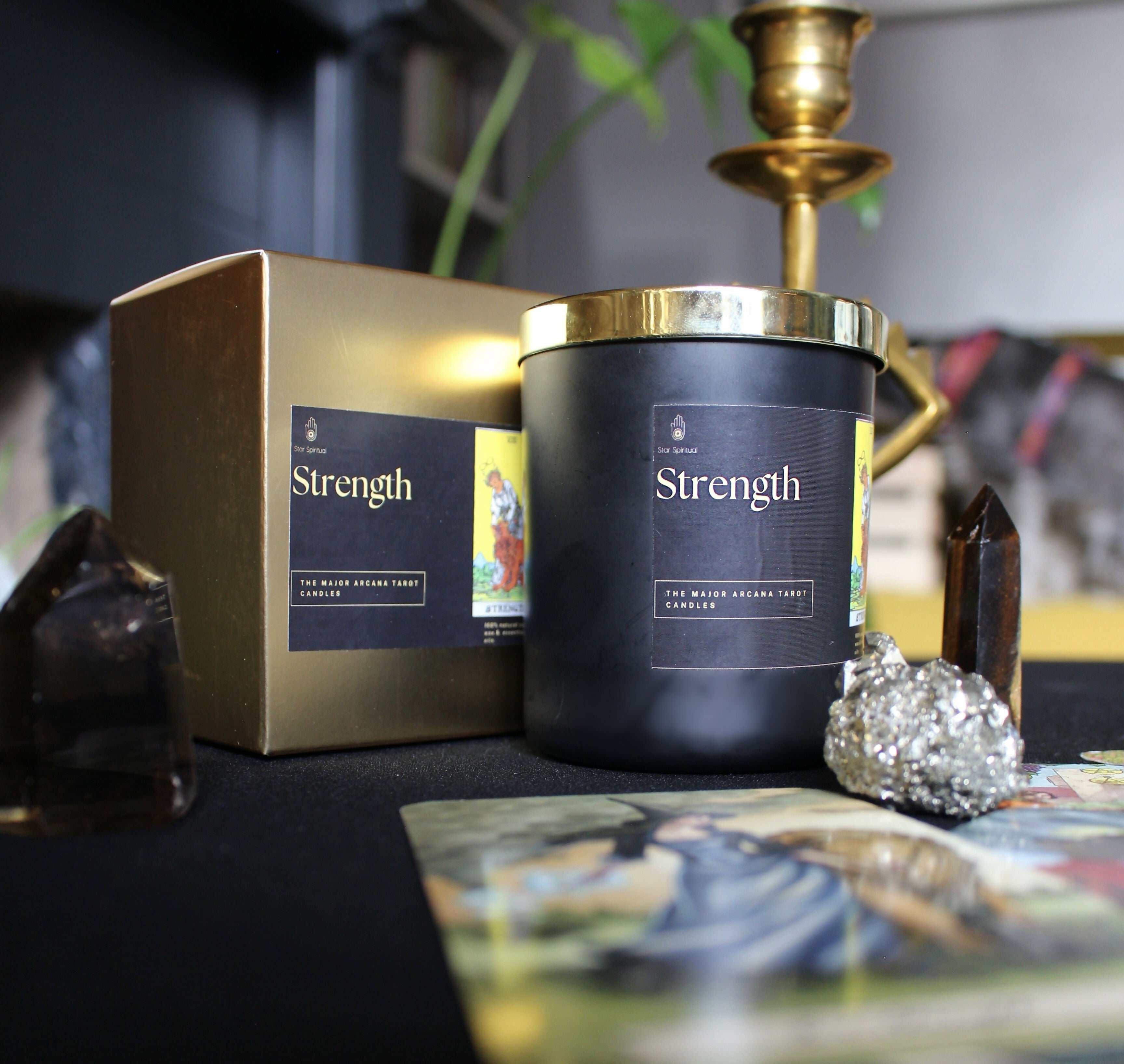Strength Tarot Candle