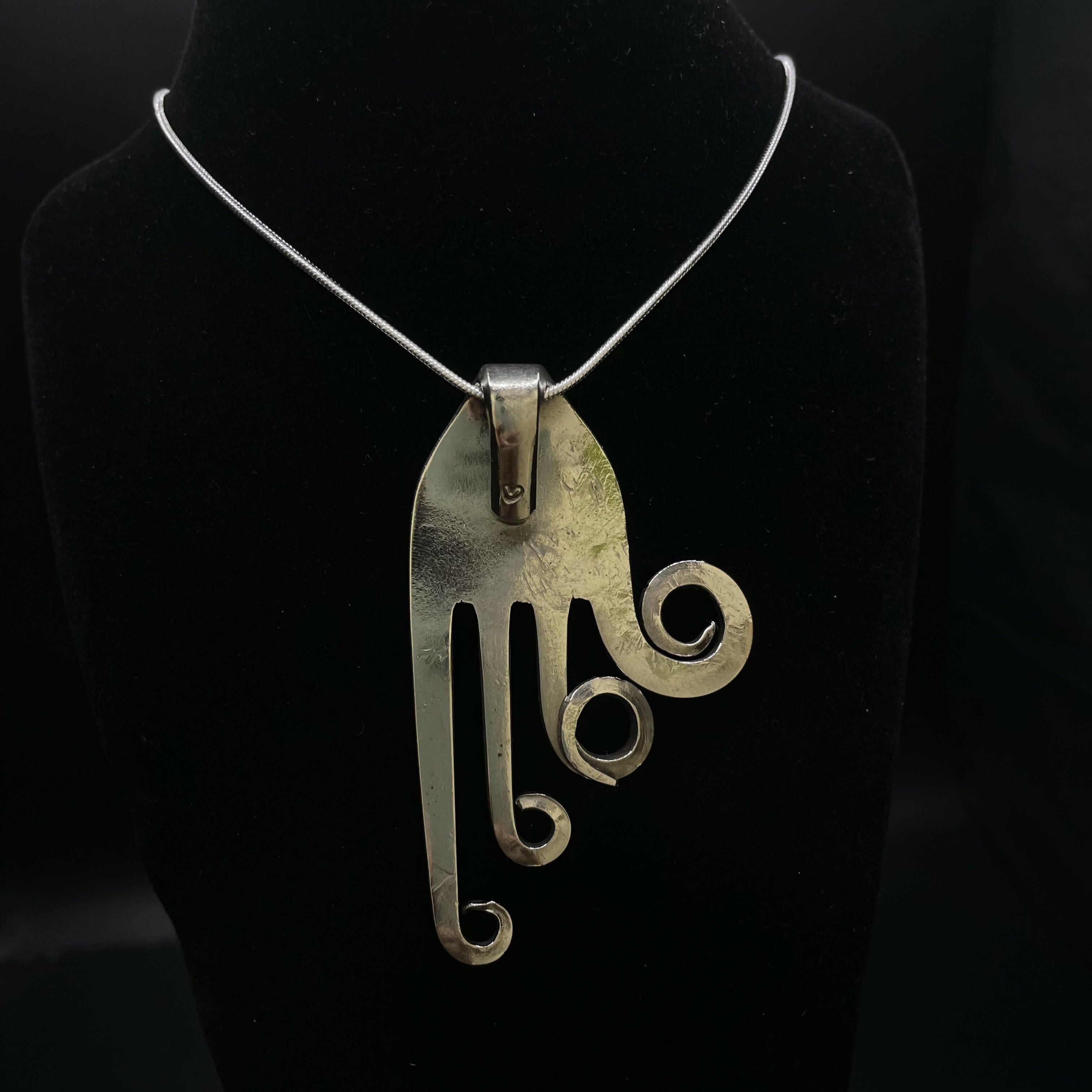 Silver Plated Cutlery Necklaces