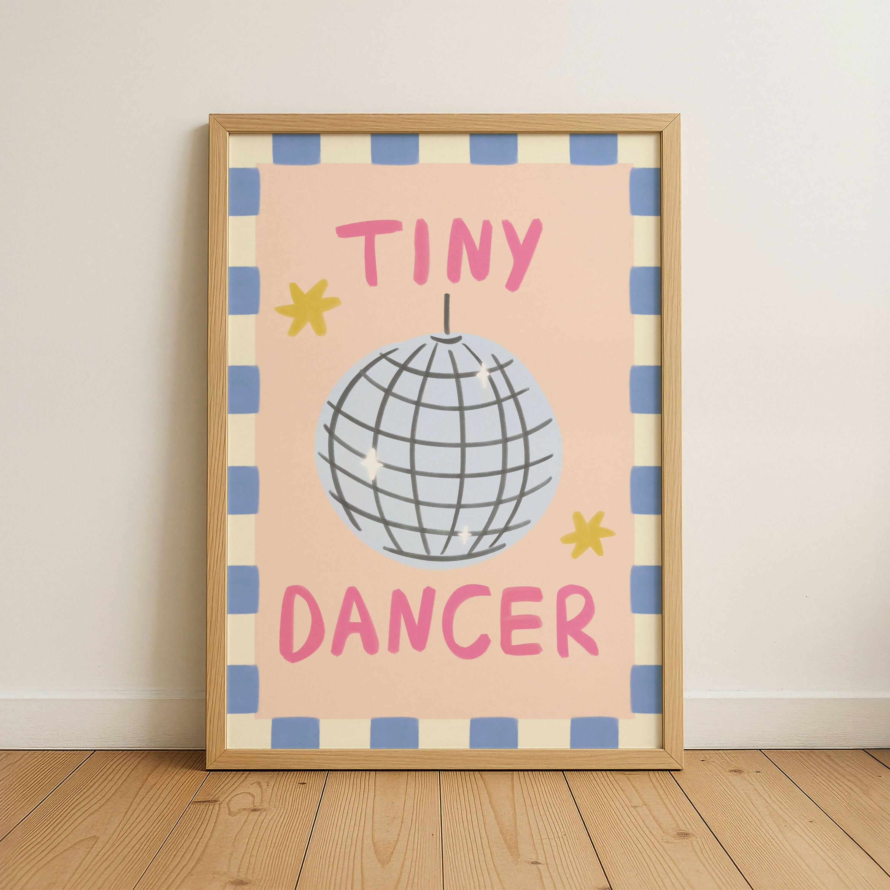 Tiny Dancer Kids Nursery Art Print