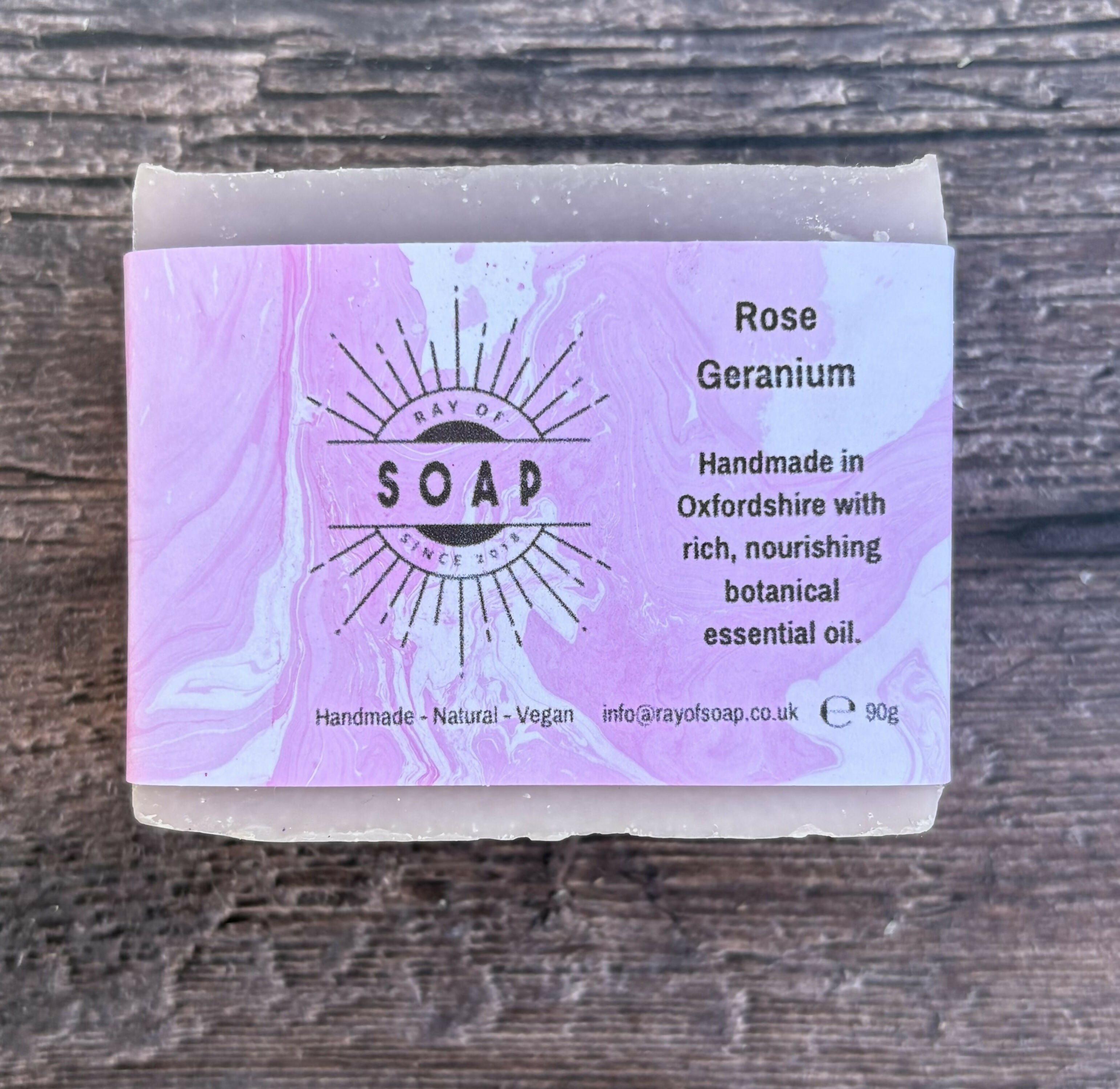 Rose Geranium Handmade Soap