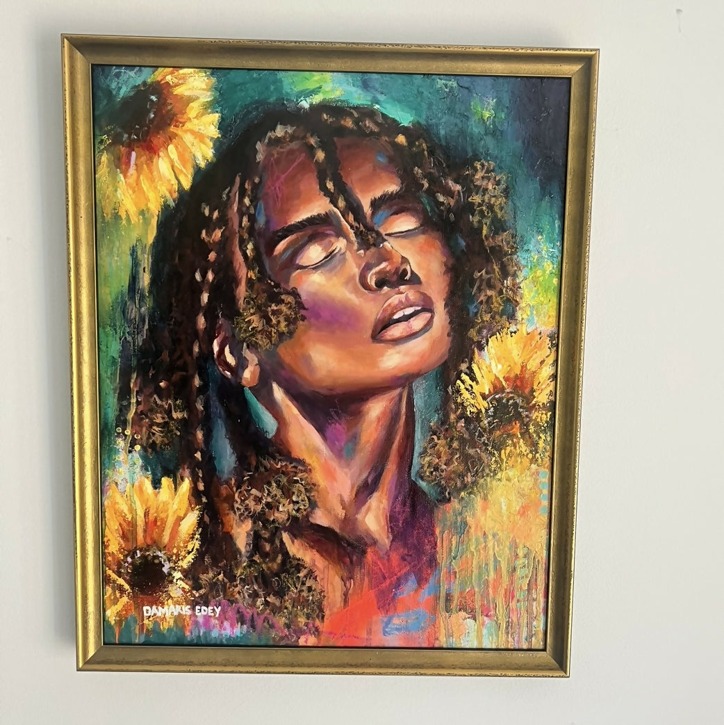 Original Oil Painting Awakening