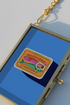 Gold Glass Mini Framed Sardine Art