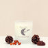 Mulled Pear + Cranberry Soy Wax Candle In A Frosted Glass Jar