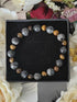 Labradorite and Tiger's Eye Crystal Bead Bracelet