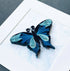 Handmade Paper Quilling Butterfly with White Framed