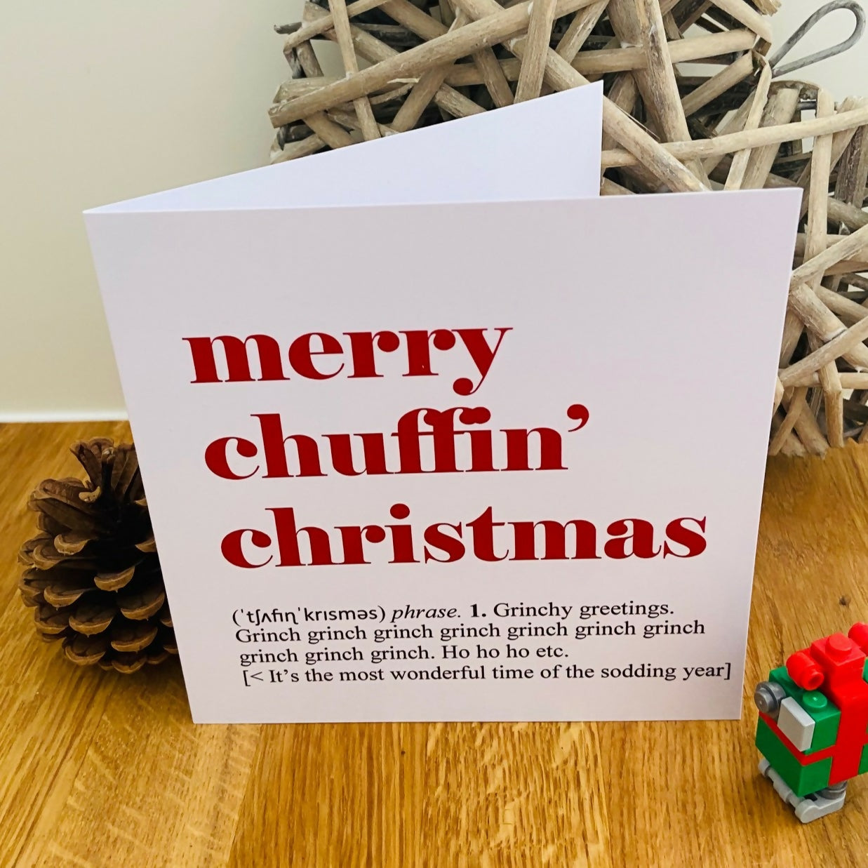 Merry Chuffin' Christmas Card