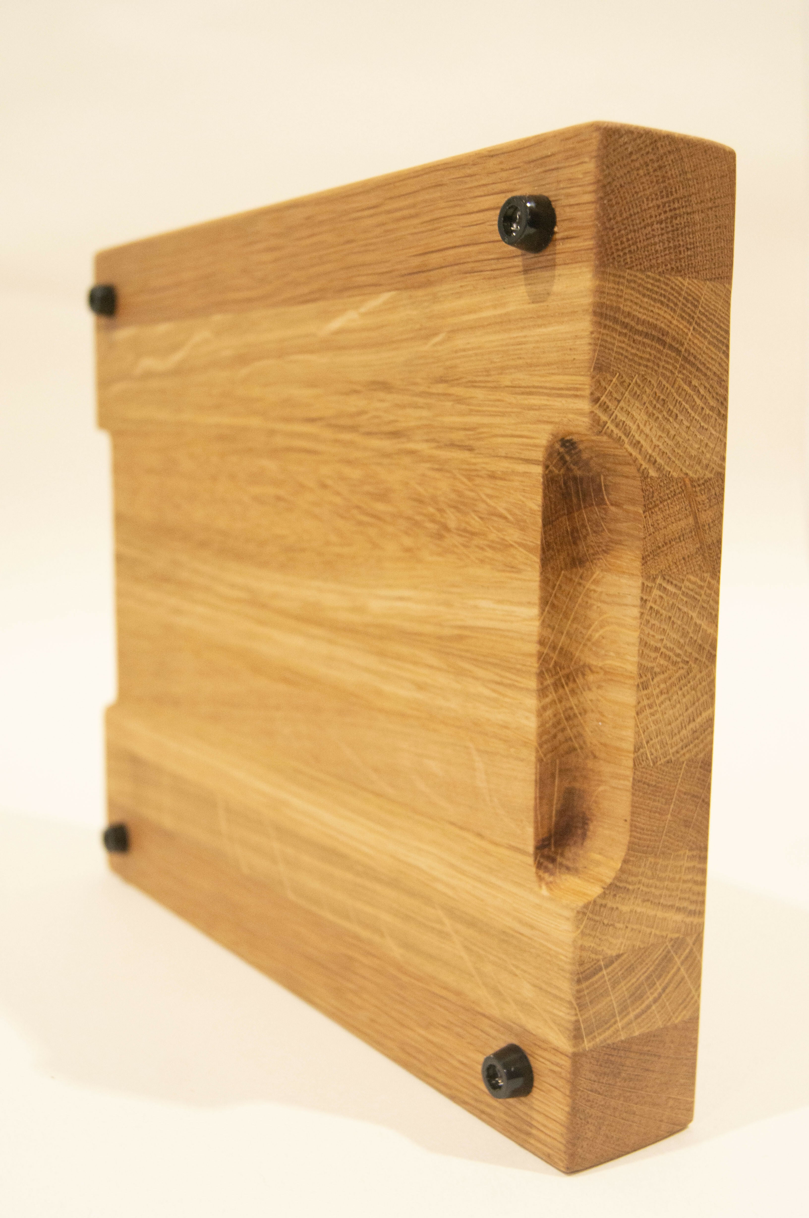 Small Edge-Grain Oak Chopping Board