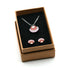 Scallop Shell Necklace and Stud Earrings Set