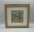Winter Walks - Original Pen Drawing on Vintage Map by Jenny Davies