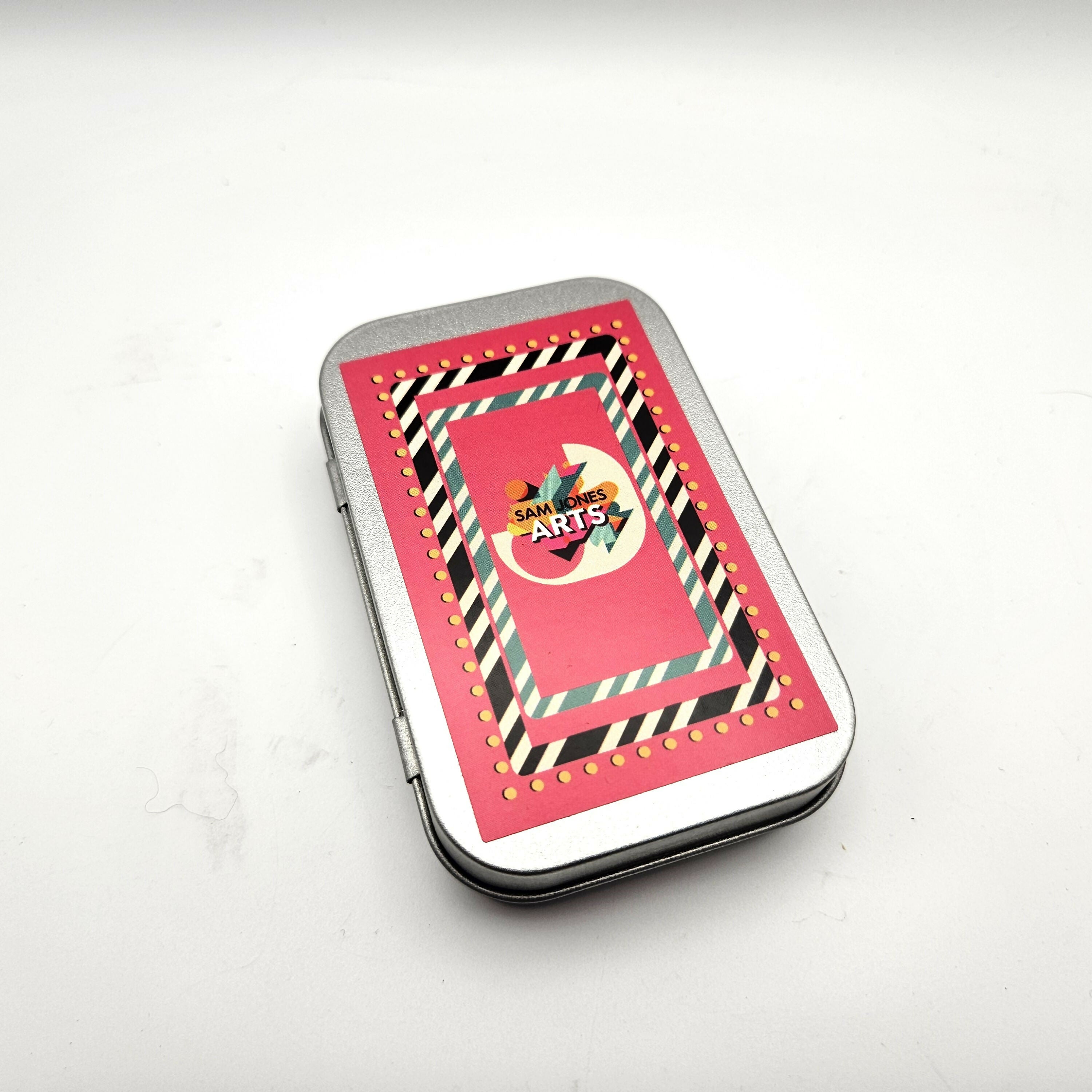 HAND LAMPWORKED GLASS CUBE EARRINGS, WITH DICHROIC GLASS,STERLING SILVER AND SWAROVSKI CRYSTALS.