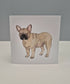 French Bulldog Greeting Card