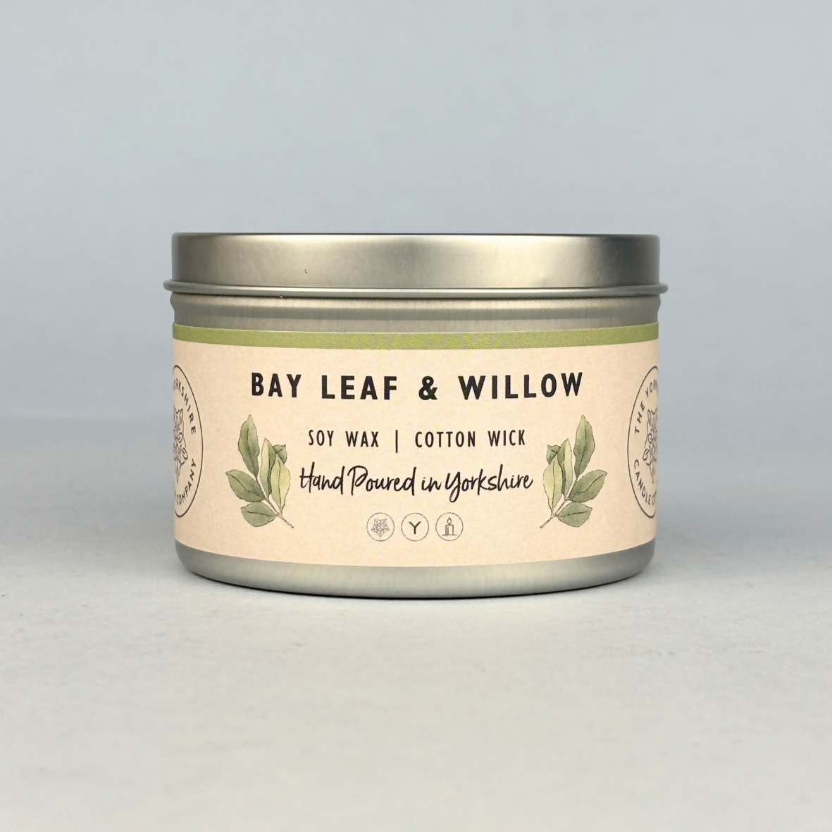 Bay Leaf & Willow Large Tin Candle - 250ml
