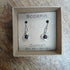 Scorpio Garnet Zodiac Wire Wrapped Earrings