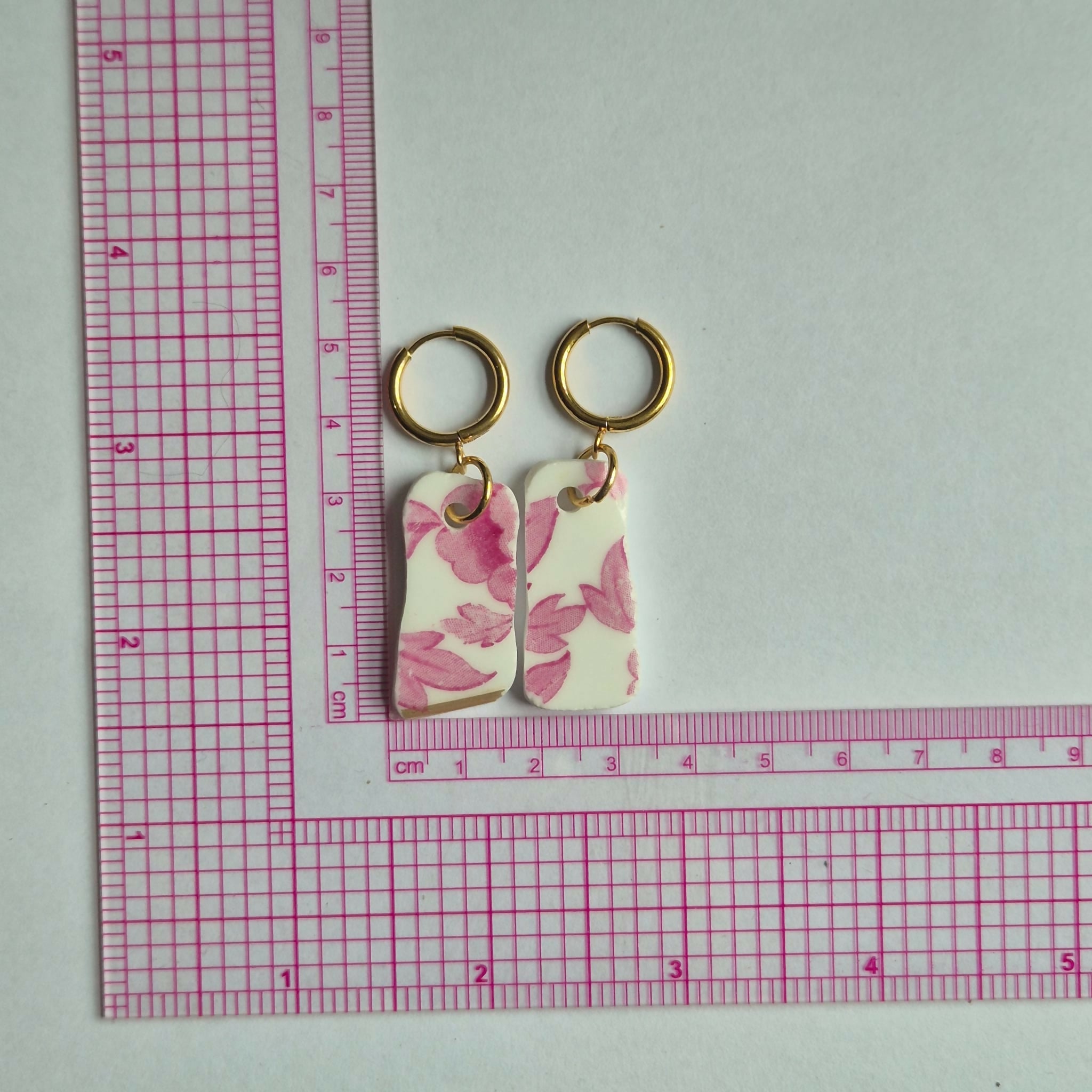 Recycled Ceramic Earring