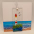 Fused Glass Lighthouse Card