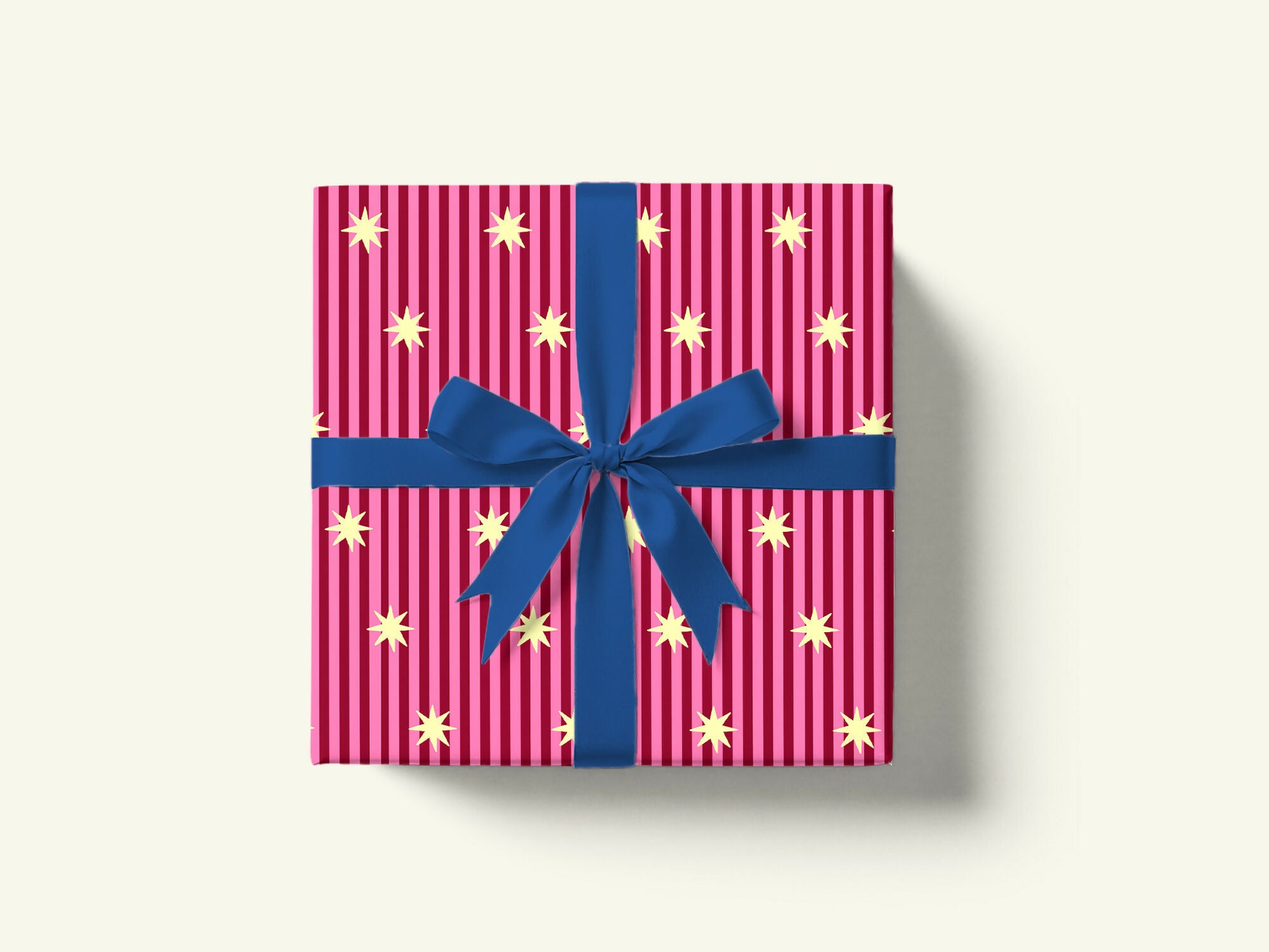 Stripes & Stars Gift Wrap