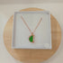 Seaglass Crescent Moon Necklace
