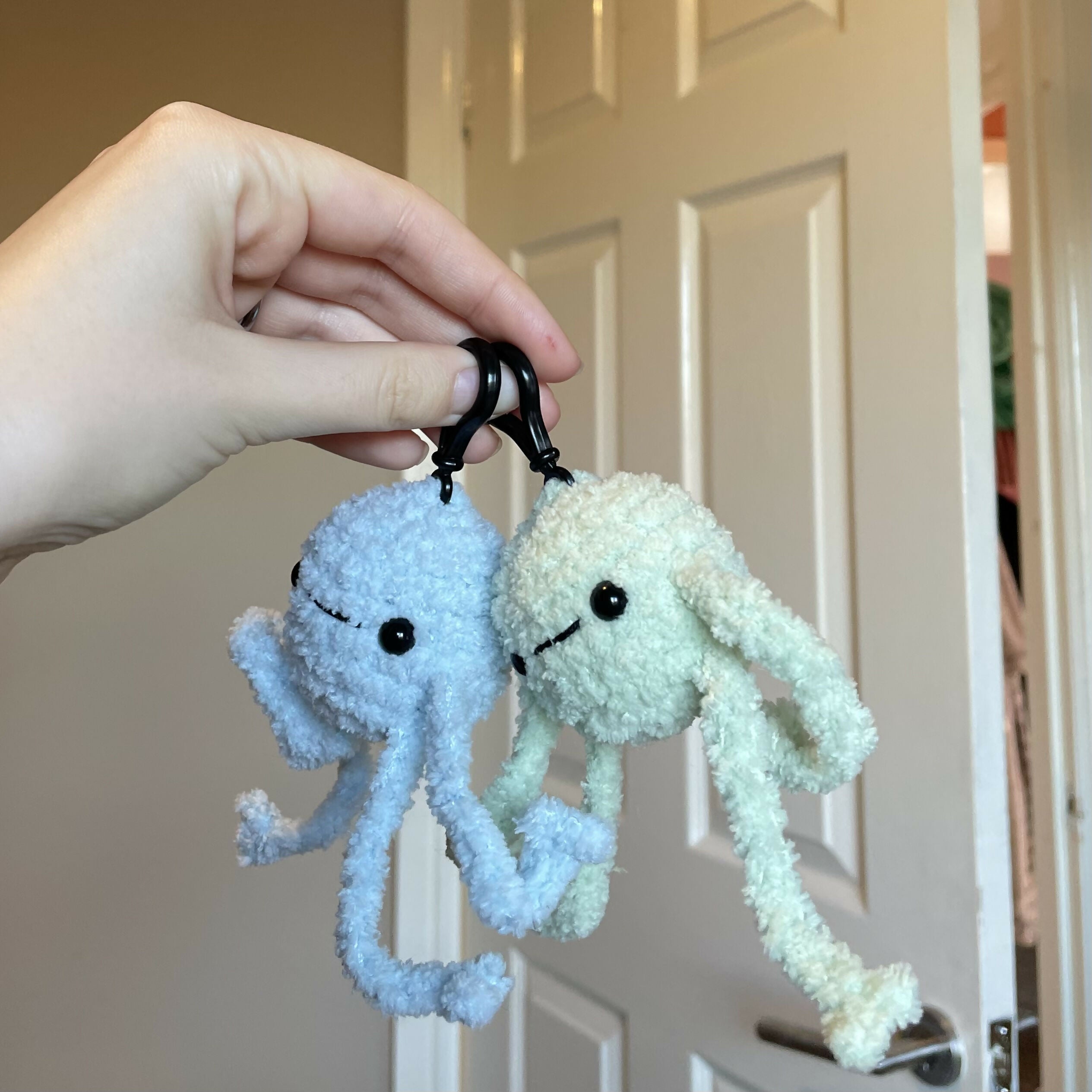 LankyBlob® Crochet Keyrings