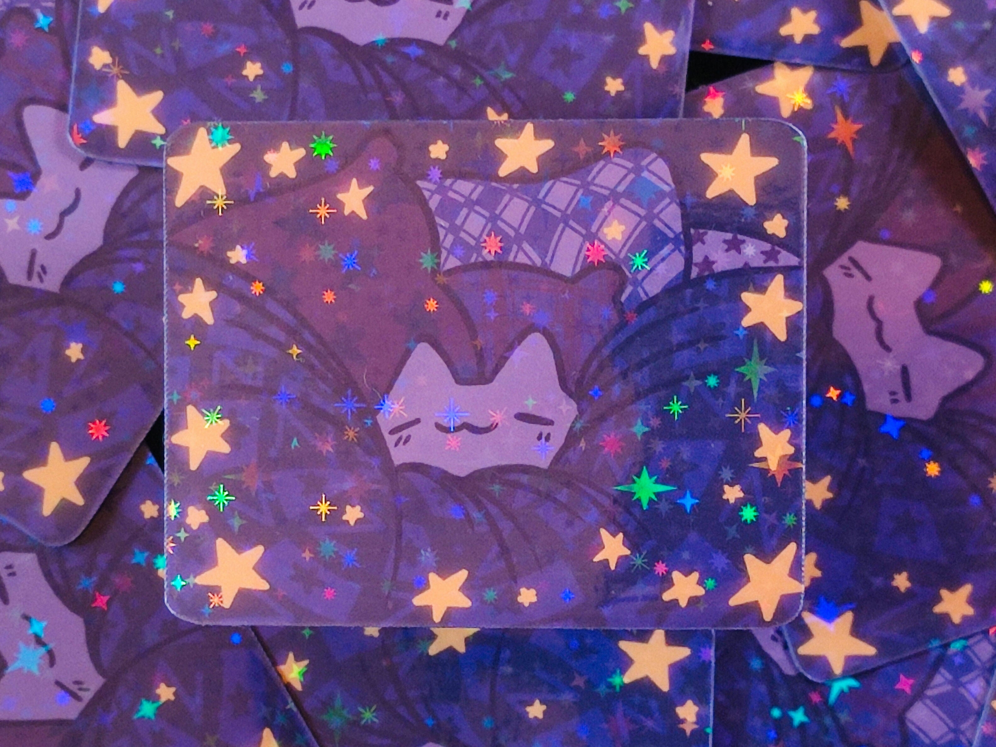 Nap Cat Vinyl Sticker