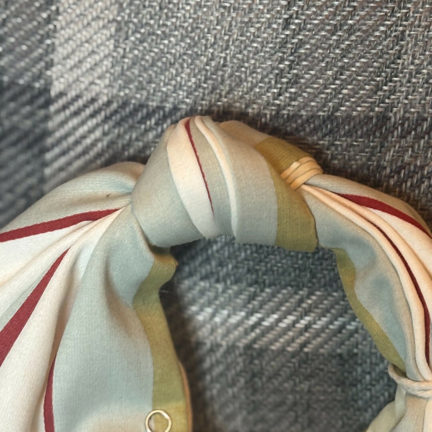 Unique Bag Knot Handle Handbag