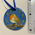 Painted Robin Tree Decoration