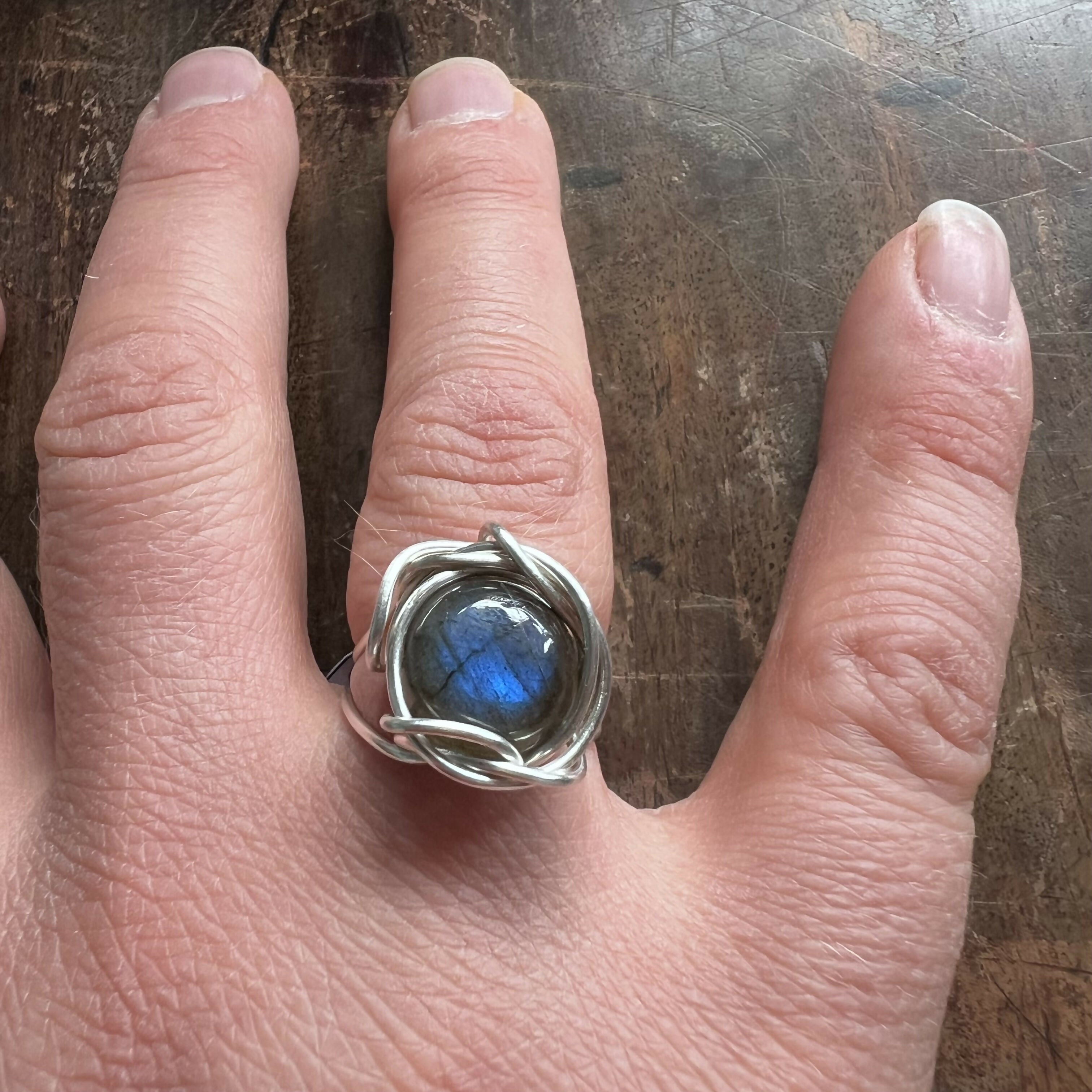 Labradorite Ring