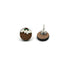 Christmas Pudding Stud Earrings