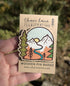 Forest Adventures Wooden Pin Brooch