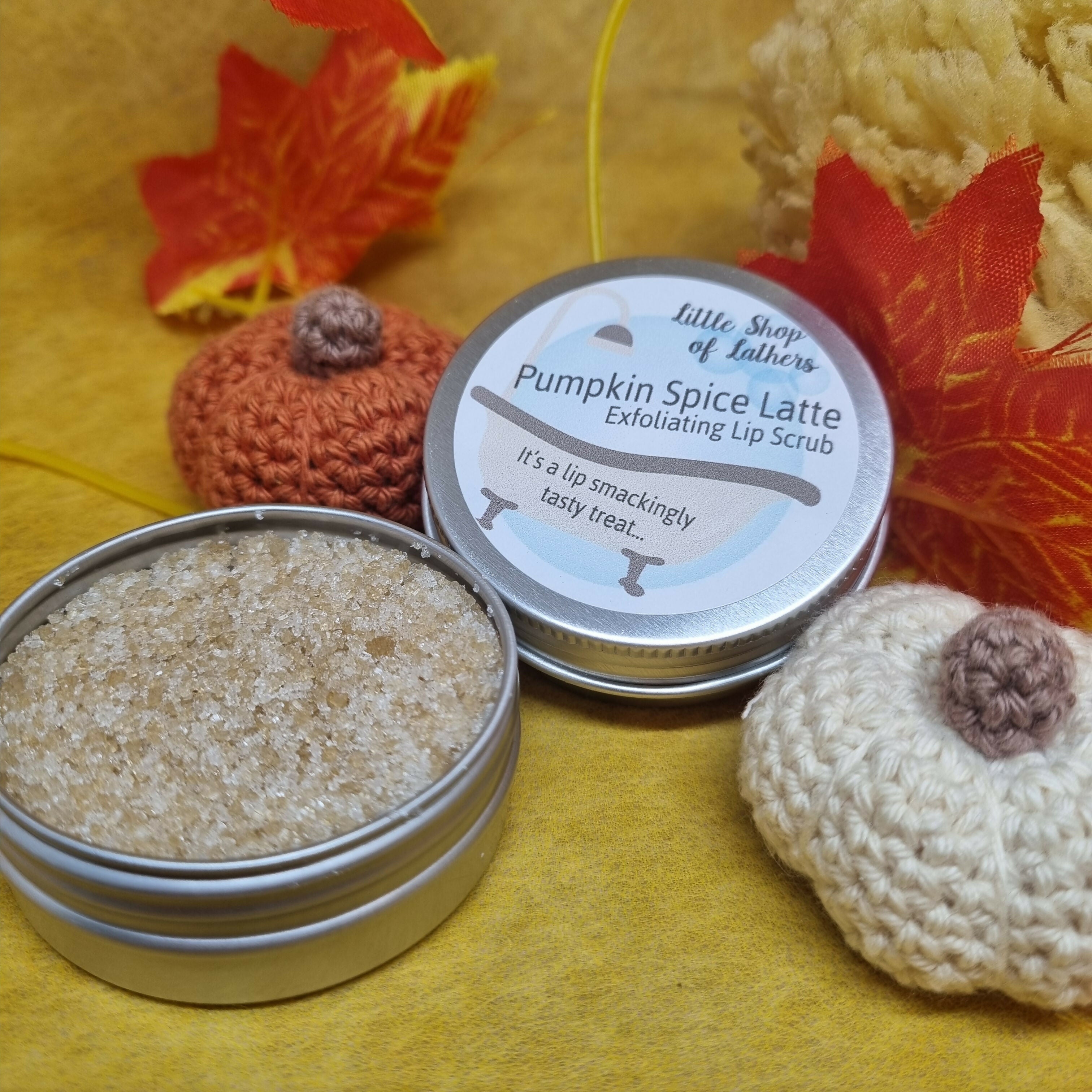 Exfoliating Lip Sugar Scrub - Pumpkin Spice Latte