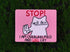Stop I'm Overwhelmed Vinyl Sticker