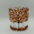 Fused Glass Autumn Tree Tealight