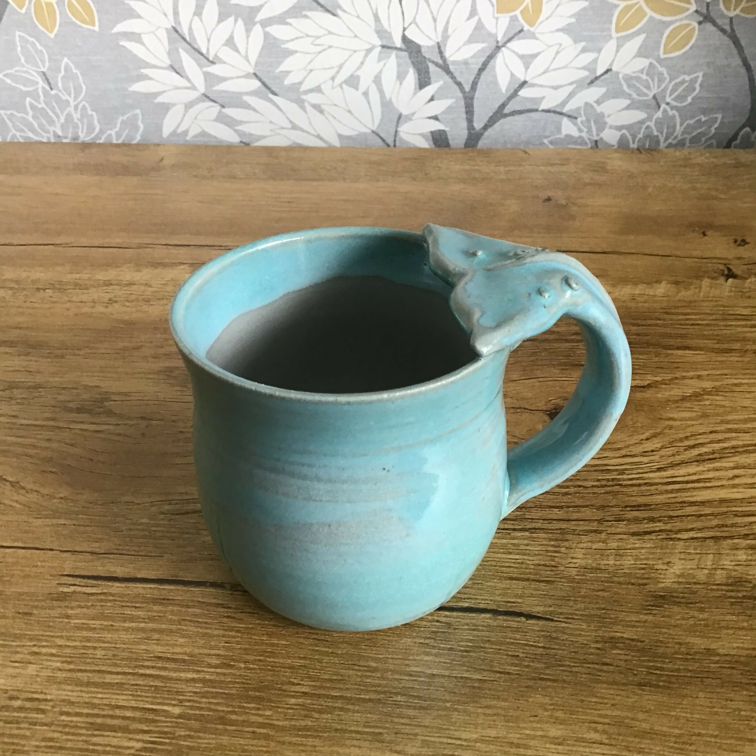 Lagoon Blues Whale Tail Mug