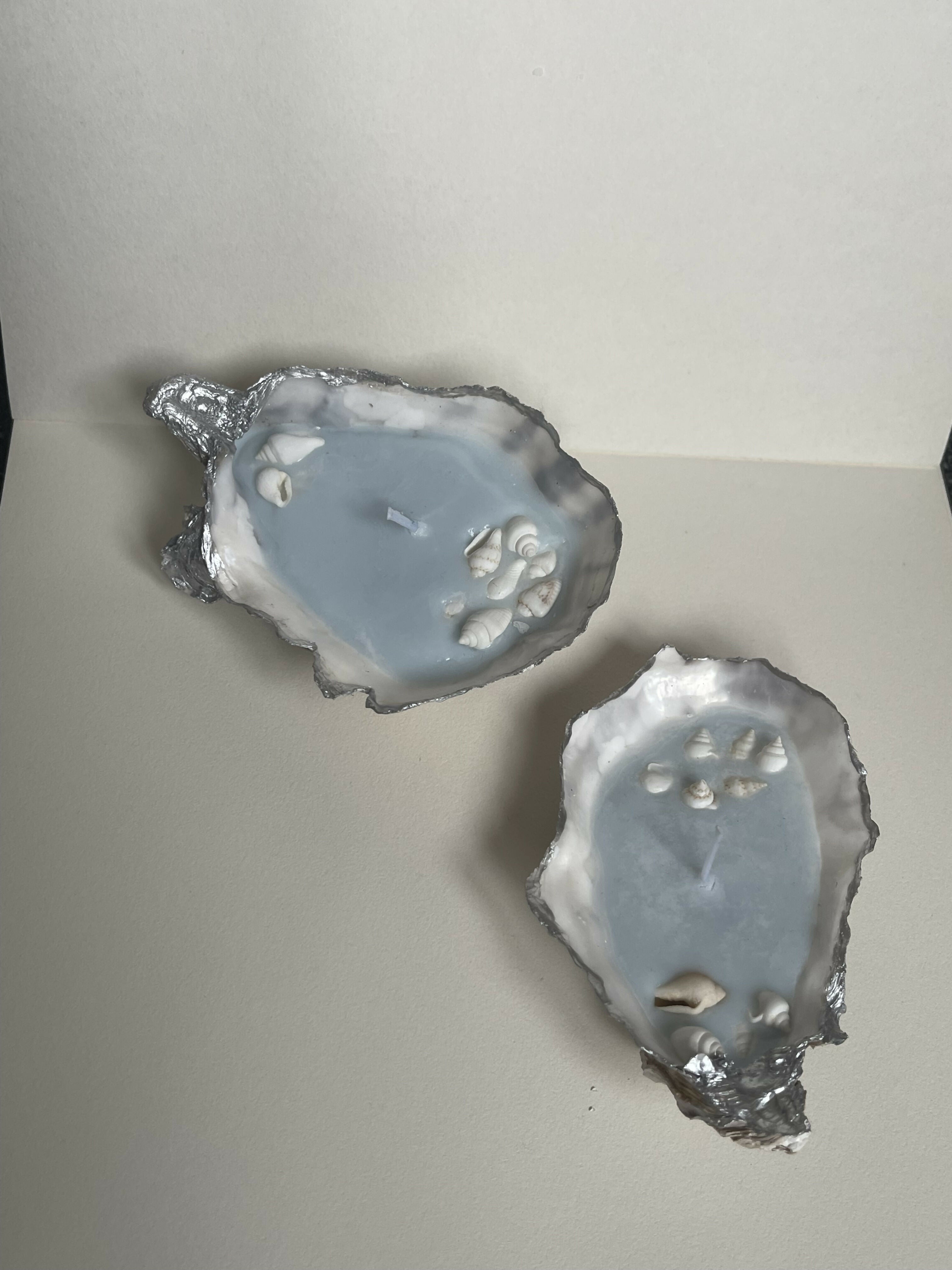 Oyster Shell Candle
