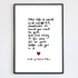 This Life Is Weird and Wonderful Poem Print